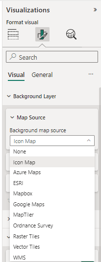 Background Formatting Options