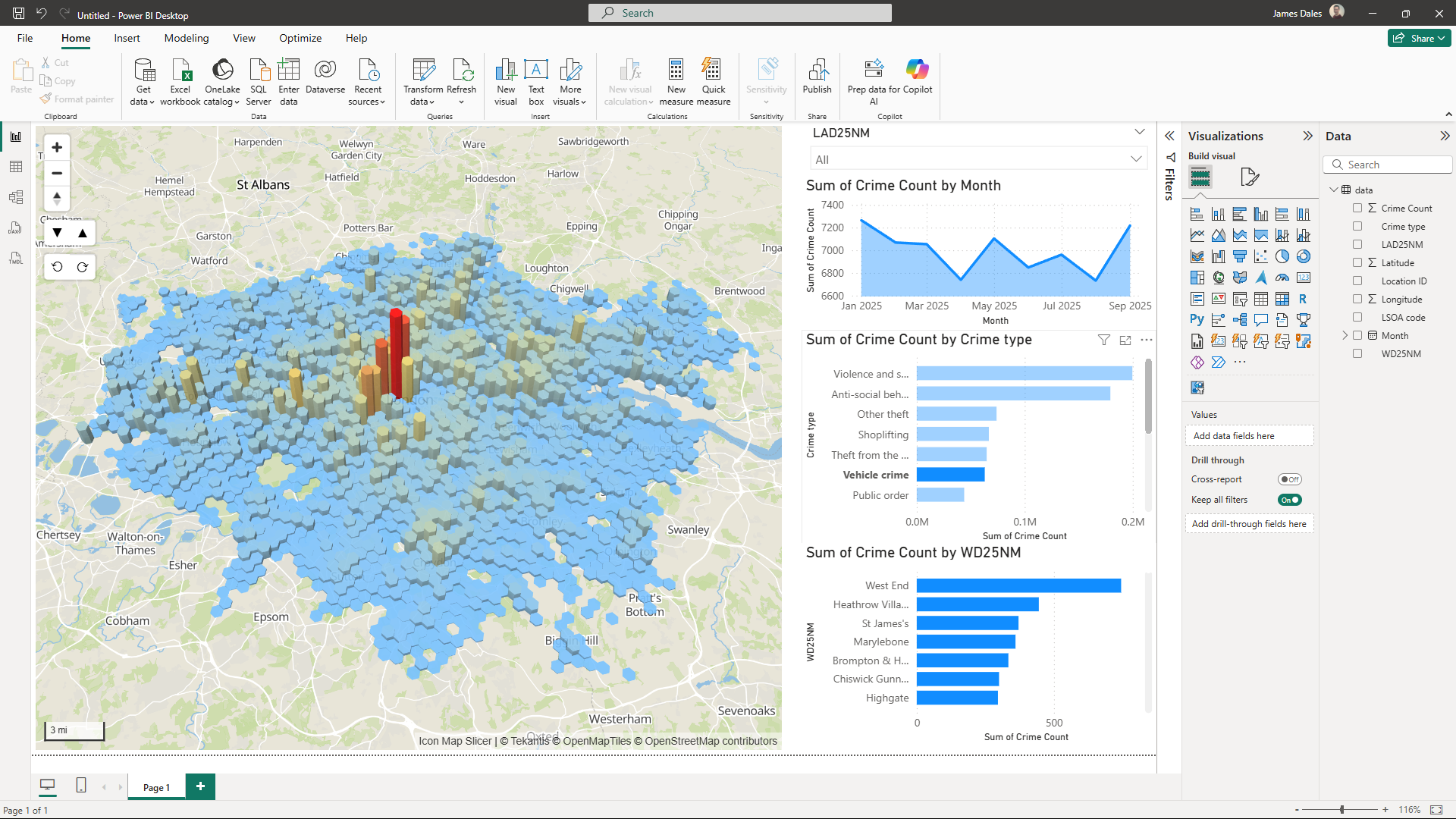 30 Day Map Challenge - Day 13 - 10 Minute Map