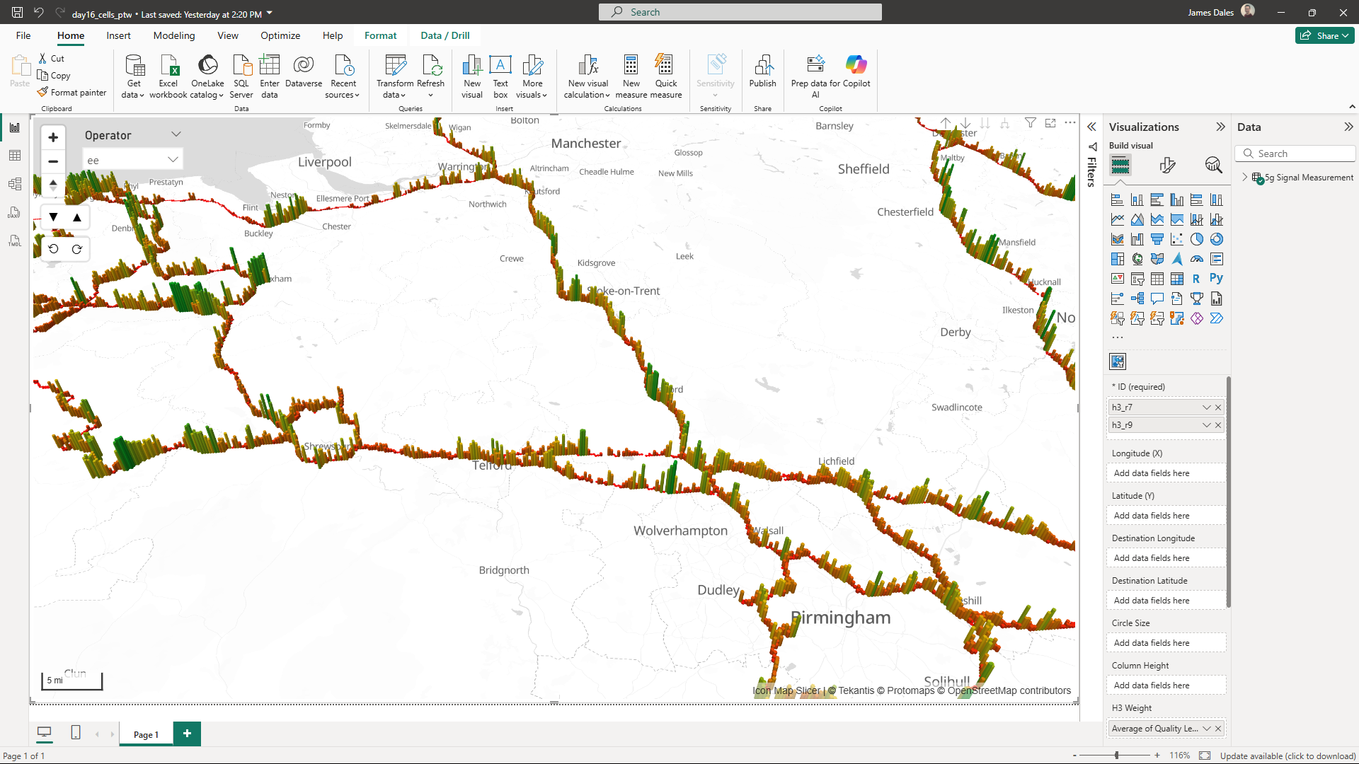 30 Day Map Challenge - Day 16 - Cells