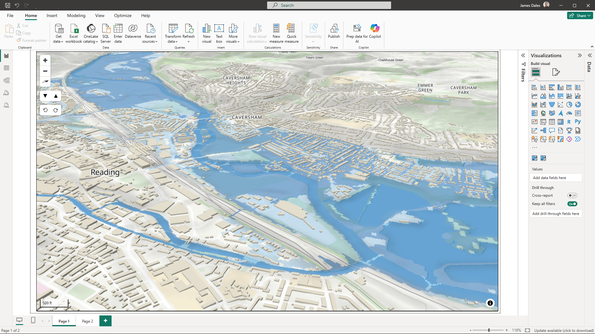 30 Day Map Challenge - Day 20 - Water