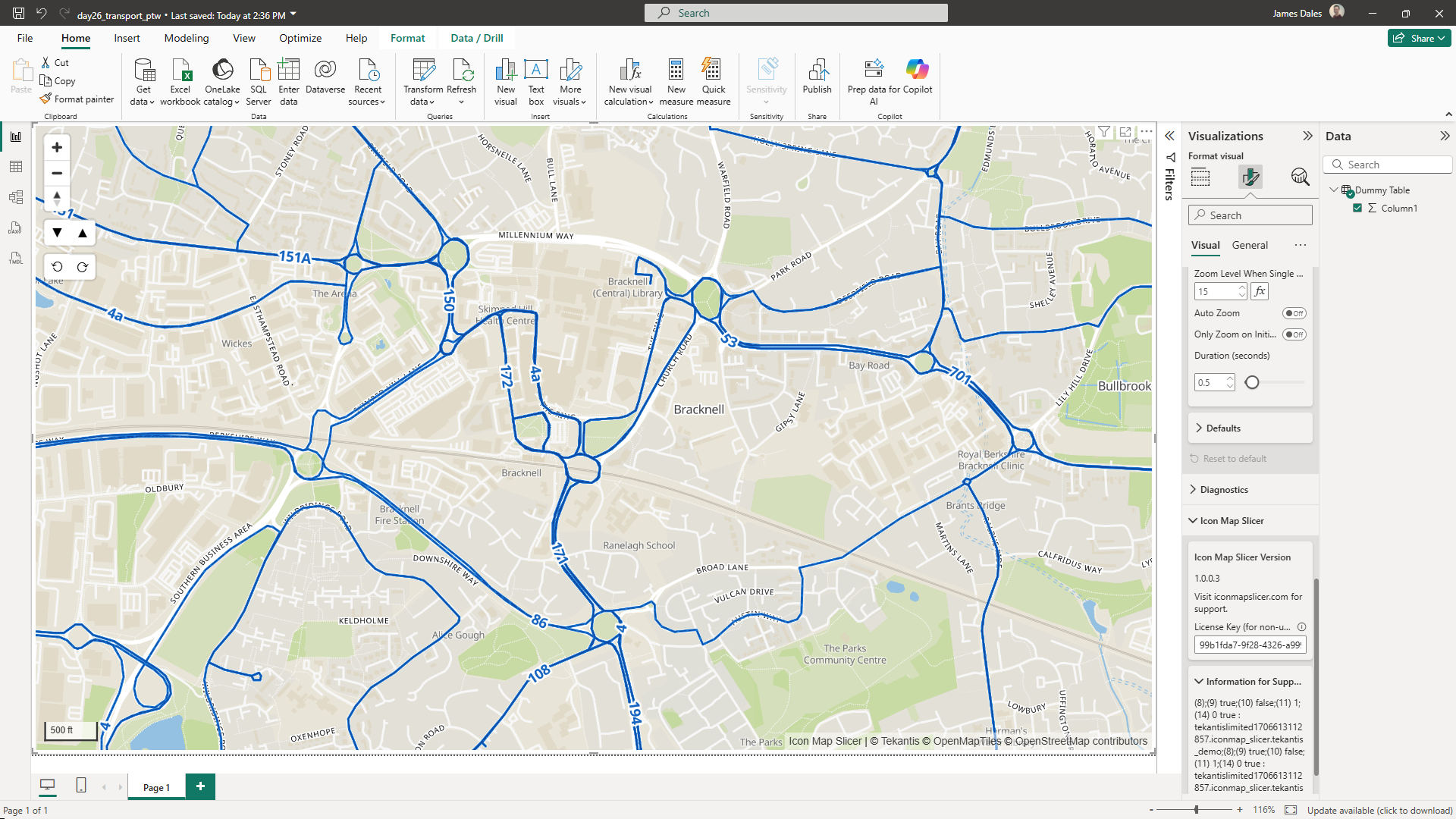 30 Day Map Challenge - Day 26 - Transport