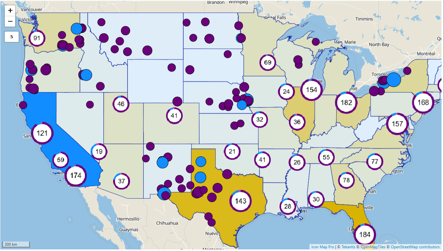 Combining Time and Location: Understanding How Patterns Change Across Geography
