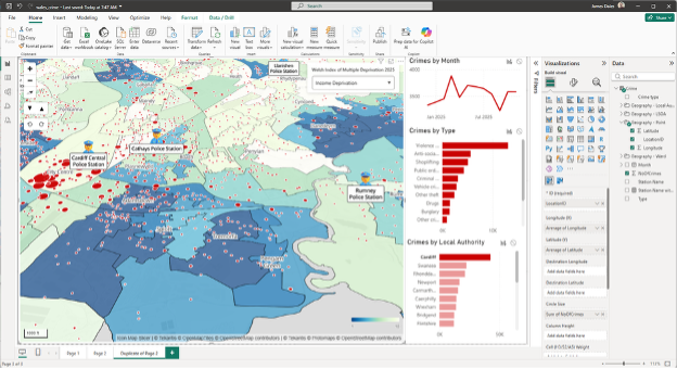 Putting Wales on the Map in Power BI with Icon Map 